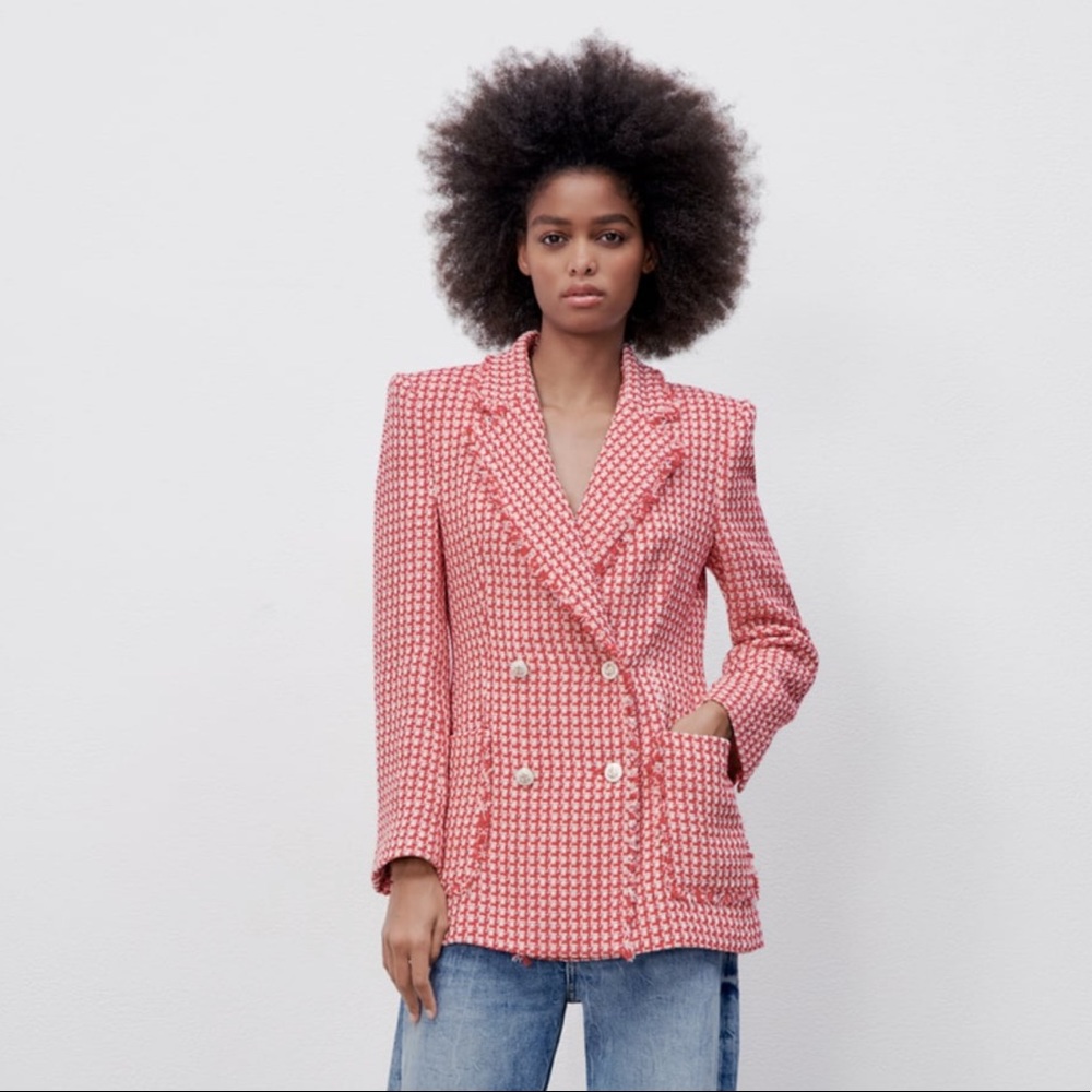 ZARA nautical blazer
